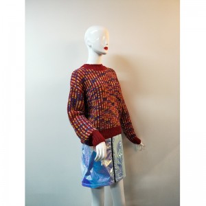 SZÍNES CREW NECK SWEATER RLWS0120F