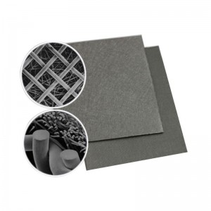 40/20/60/60 Micron rozsdamentes acél szinterezett rostos nemez