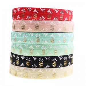 12 # custom High Quality 5/8 Fold Over Elastic