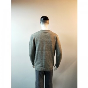 SZÜRKE KARTONON NYOMTATÓ SWEATER RLMS0001F