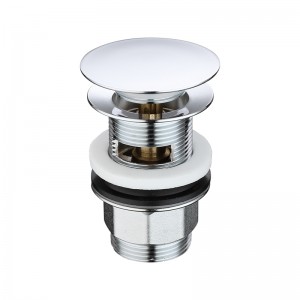 A krómozott felnyíló nyomógomb alsó hulladéklerakó csatorna