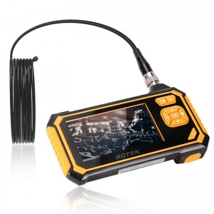 Ipari endoszkóp 1080P HD 4.3 hüvelykes színes LCD képernyő Borescope Far Focus Távoli ellenőrző kamera IP67 kézi digitális endoszkóp