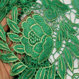 Hot eladó menyasszonyi ruha 3d hímzett csipke szövet a nők számára