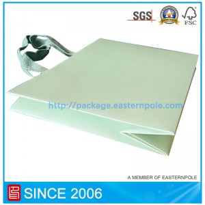 Magas végű papírzacskó, fordított fenékkel