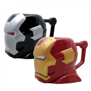 3D-s alakú kerámia bögre fogantyúval Kávé bögre csésze kreatív ajándékokkal