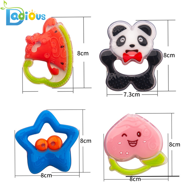 Baba fogazás játékok FDA jóváhagyott puha szilikon fogak csecsemőknek