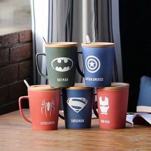 Normál nyomtatás, fehér 100%-os melamin kávés bögre új tervvel