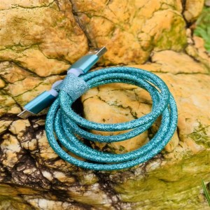 Bling bling glitter Data Cable