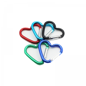 Csillag típusú karabiner alumíniumötvözetből készült hegymászó csat gyorsan lógó csat kültéri függő kulcstartó