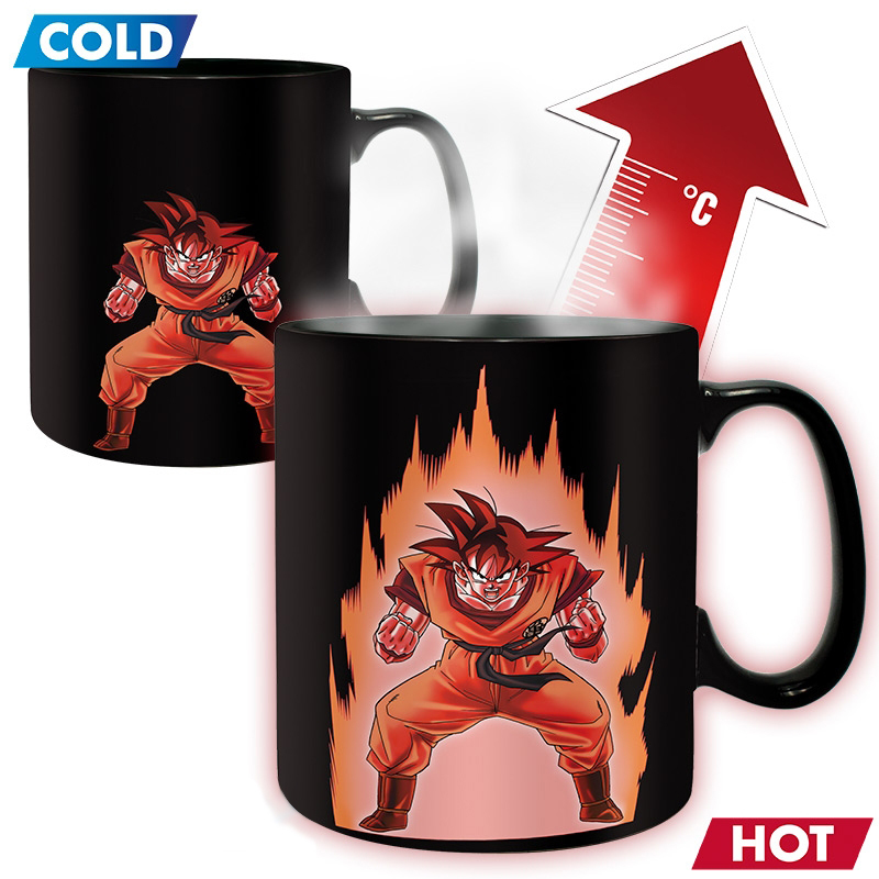 11oz Magic Coffee Heat Heat Sensitive Mug Color Changing Heat Cup, kerámia kávés bögre