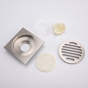 Fürdőszoba modern zuhanyzó padló lefolyó csapda szűrő