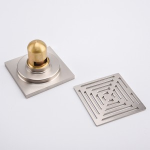 Rejtett zuhanypadló-lefolyó fedél