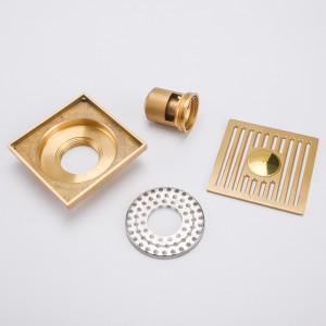 Rejtett automatikusan záródó zuhanypadló-lefolyó