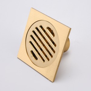 Arany szállító sárgaréz csempe betét padló zuhany hajfogó lefolyó