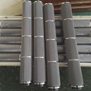 Szinterezett fémszűrő-henger metanolszűréshez