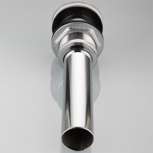 Konyhai dekoratív burkolatok cső 120mm sárgaréz kád hulladék mosogató lefolyó szűrő réz