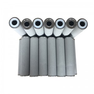 316L rozsdamentes acél poros szűrő gyertya