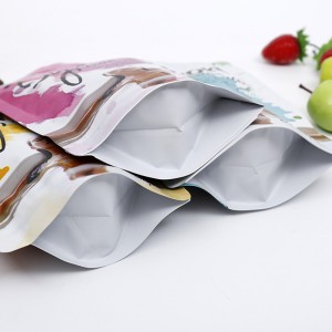 Egyedi nyomtatott tasakok vízálló tengeri só csomagoló tasakban