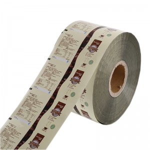 Különleges nyomtatású alumínium fólia kávéfóliához