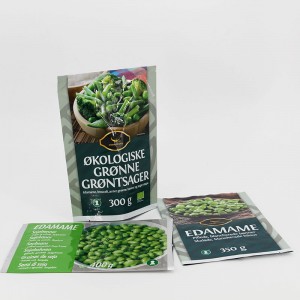 élelmiszer-minőségű hátsó pecsét zöldségmag mezőgazdasági vetőmag csomagoló táska