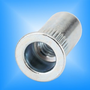 Lapos fej göndörített test bezárása