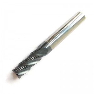 Tömör keményfém nagyoló marók, HRC45, Tialn bevonattal, 4 horony, 1/4 \