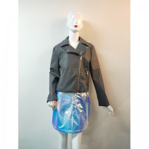 TISZT GYŰJTÉS FEKETE PU BLKER KOCKÁZAT RLWPJ0013N