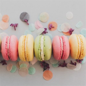 Papír Konfetti kör pontok Esküvői kedvezmények a recepció asztalán Scatter Gedyder konfetti feltárják a Baby Shower születésnapját