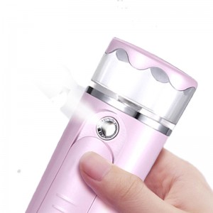 Nano Sprayer Face Steamer arcnedvesítő Mini porlasztás hidratáló hidratáló USB újratölthető kozmetikai eszköz olaj- vagy száraz bőrápoláshoz