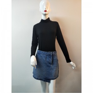 Hölgyek könnyű mossuk DENIM SKIRT RLWSK0001M