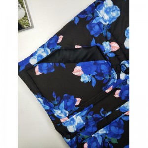 Hölgyek virágmintás papucsbevonat RLWPC0006