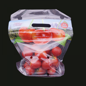 Öko-barát tiszta műanyag ziplock csomagolótáska szellőzőnyílásokkal