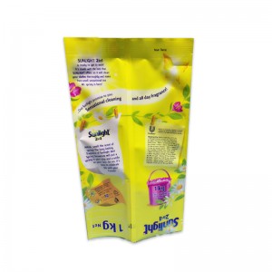 Nyomtatott mosópor-csomagoló táska / mosószer-csomagolás / műanyag tasak-csomagolás