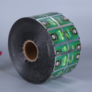 Élelmiszer-műanyag alumínium fólia csomagoló fólia tekercs kávé-tasakhoz