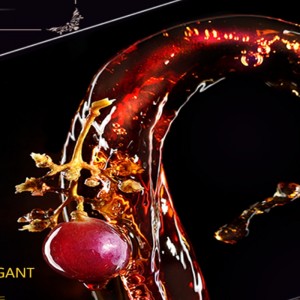 Bor csomagoló táska dobozban, bor csomagoló papírzacskója