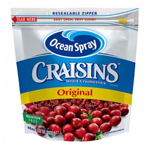 Légmentes alumínium cipzáras táska szárított gyümölcsök csomagolására / cipzárral zárható Mylar állványtasak szárított bogyókhoz