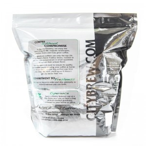 Kína élelmiszer csomagolótáskák Zip Lock Seal színes tea vagy kávé táskák, hőcsomagoló cipzár