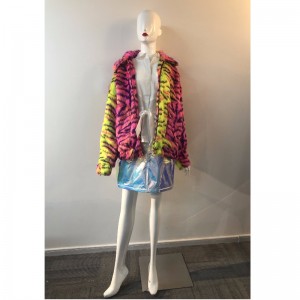 Hölgyek színű szalagszőrme RLWF0019