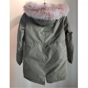 GYERMEKEK KHAKI PADDED COAT RLCPC0006