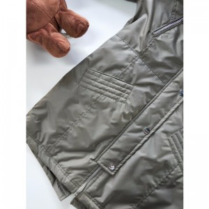 GYERMEKEK KHAKI PADDED COAT RLCPC0006