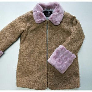 GYERMEKEK BROWN COAT RLCW0001N