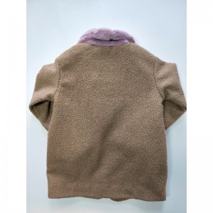 GYERMEKEK BROWN COAT RLCW0001N