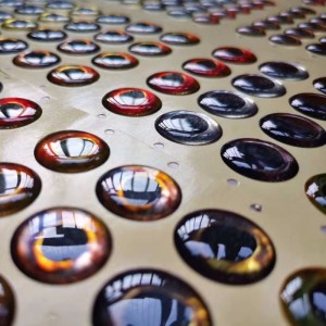 Halászati ​​szem, epoxi kupolás halszem