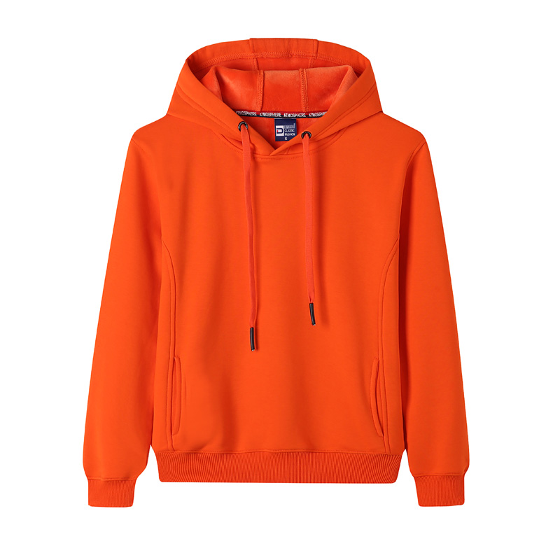 # 8015-Uni színű polár kapucnis pulóver