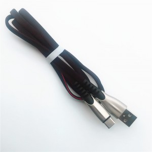 KPS-1001CB nagykereskedelem, kiváló minőségű 3 láb erős c típusú USB töltő és szinkron kábel