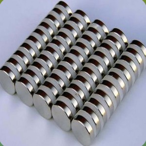 N35-N52 Erős ritkaföldfém neodímium mágnestárcsa