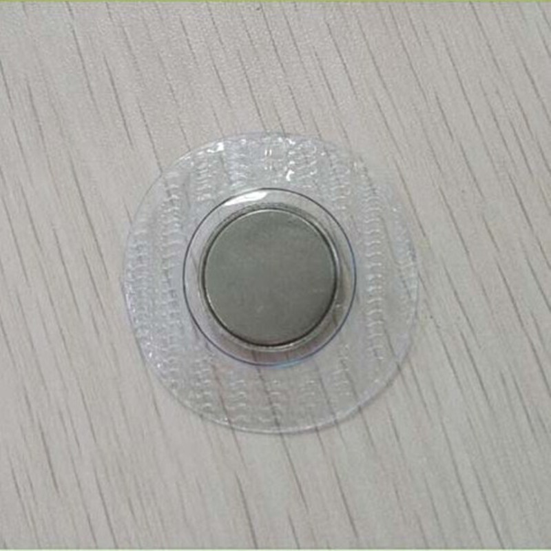 Kiváló minőségű N35 NdFeB műanyag filmrejtett rejtett mágneses gomb