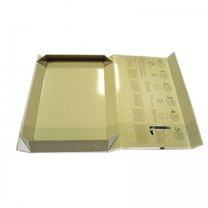 Egyedi könyv típusú ajándékdoboz kozmetikai csomagoláshoz