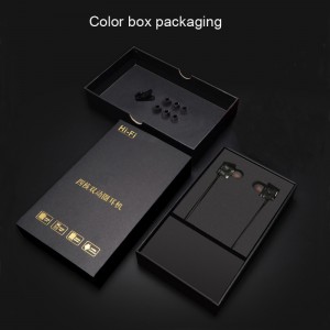 Dupla hangszóró, HiFi sztereo fülbe helyezett vezetékes fejhallgató