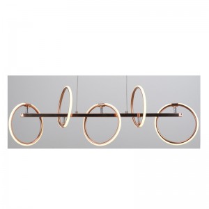 Függőlámpa kerek LED csíkkal és beállítási funkcióval